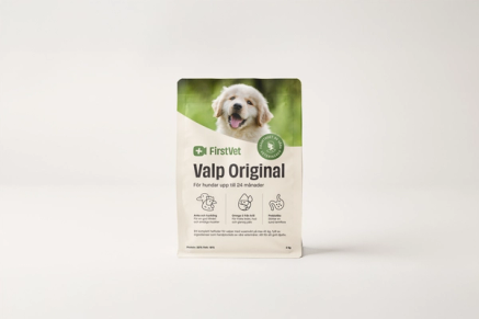 En påse FirstVet Valp 3kg