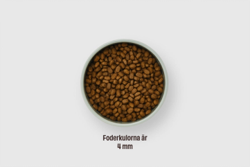 En skål med Foderkulor 4mm