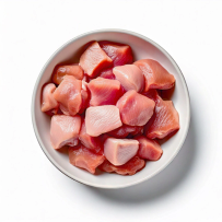 Skål med kyckling och anka